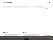Tablet Screenshot of grupsoler.com